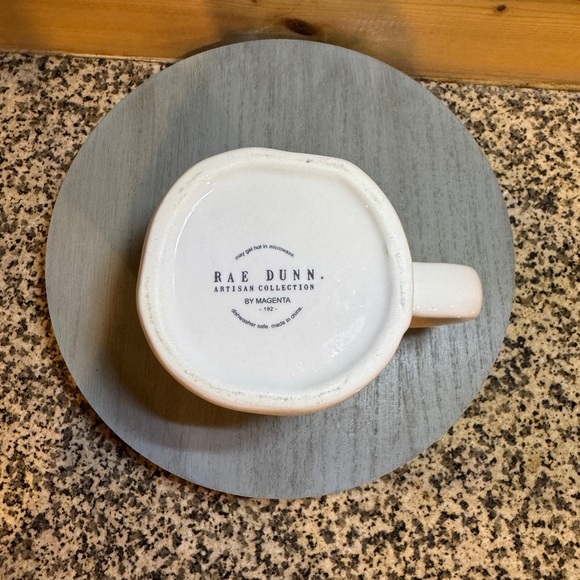 Rae Dunn White Ceramic Mug “YUM” - Picture 4 of 4